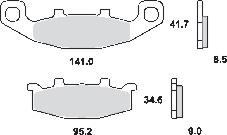 Remblokkenset MCB569SH