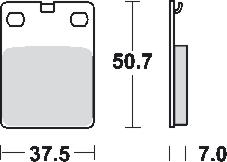 Remblokkenset MCB577*