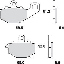 Remblokkenset MCB662