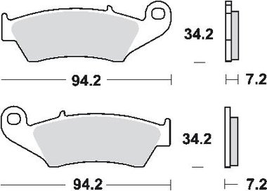 Remblokkenset MCB669SV