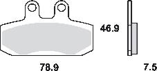 Remblokkenset MCB673*