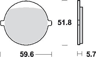 Remblokkenset MCB676*