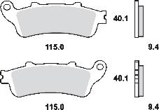 Remblokkenset MCB693