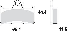 Remblokkenset MCB756 RSI*