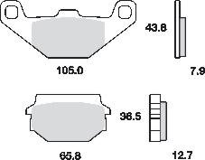 Remblokkenset MCB719*