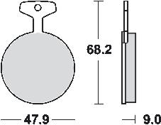 Remblokkenset  MCB44*