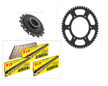 Kettingset G650GS en G650 Sertao 1999-2007