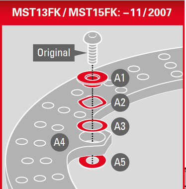 Montageset MST13FK   (tot 11/2007)