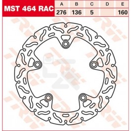 Remschijf (star)  Lucas MST464RAC